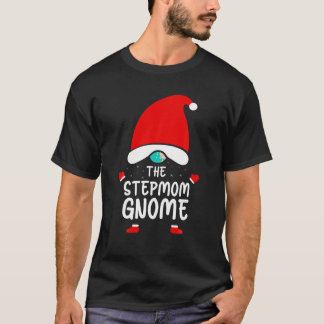 The Stepmom Gnome Cute Funny Christmas Pajama Matc T-Shirt