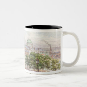 The Steps at the rue Alboni, 1897 Two-Tone Coffee Mug