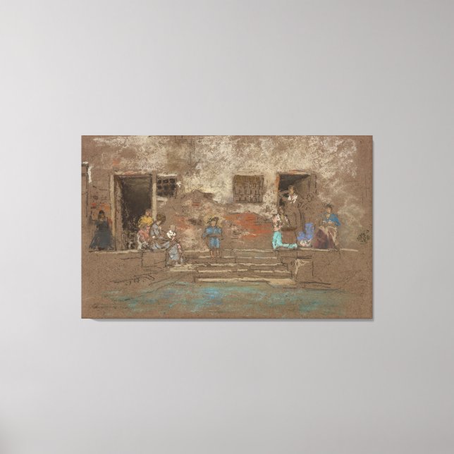 The Steps  Canvas Print (Front)