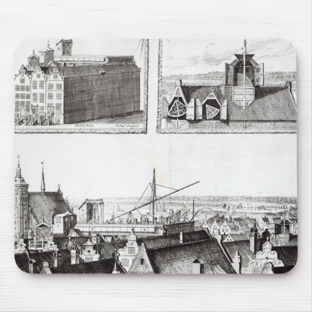 The Sternenburg observatory Mouse Mat (Front)