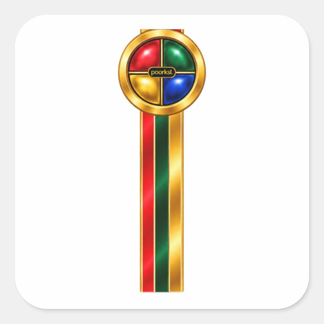 The sticker (Front)