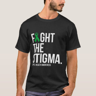 The Stigma Green Ribbon Mental Health T-Shirt