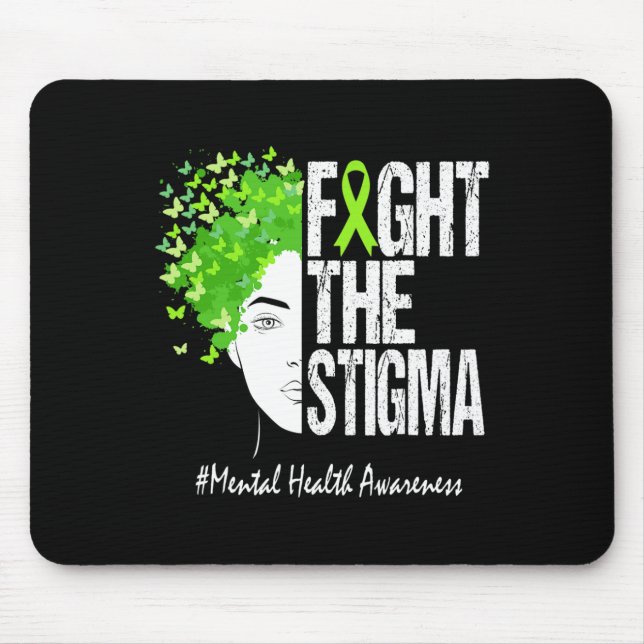 The Stigma Mental Health Awareness 1  Mouse Mat (Front)