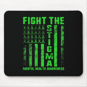 The Stigma Mental Health Awareness Depression Anxi Mouse Mat
