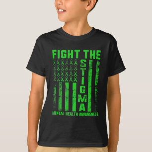 The Stigma Mental Health Awareness Depression Anxi T-Shirt