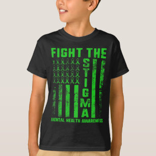 The Stigma Mental Health Awareness Depression Anxi T-Shirt