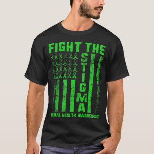 The Stigma Mental Health Awareness Depression Anxi T-Shirt