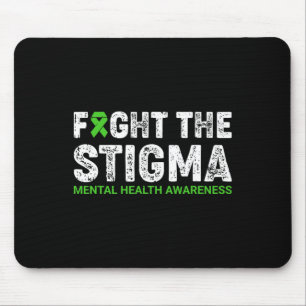 The Stigma Mental Health Awareness Warrior Counsel Mouse Mat