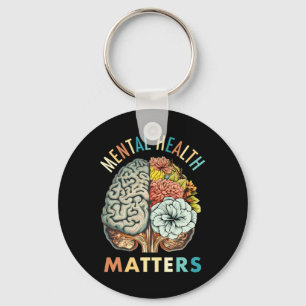The Stigma Mental Health Problems Mental Awareness Key Ring