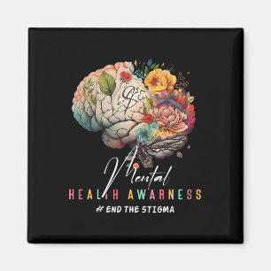 The Stigma Mental Health Problems Mental Awareness Magnet