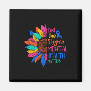 The Stigma Mental Health Problems Mental Awareness Magnet