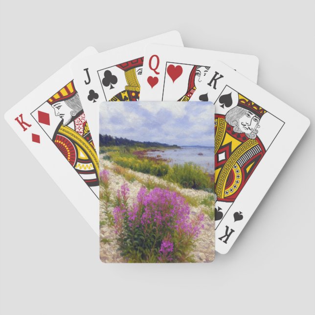 The Stillness of Vormsi Playing Cards (Back)