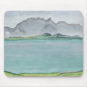 The Stockhorn Mountains and Lake Thun, 1911 Mouse Mat