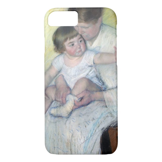 The Stocking, Mary Cassatt Case-Mate iPhone Case (Back)