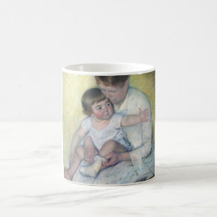 The Stocking, Mary Cassatt Coffee Mug