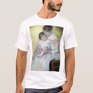 The Stocking, Mary Cassatt T-Shirt