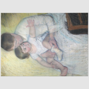 The Stocking, Mary Cassatt Tissue Paper