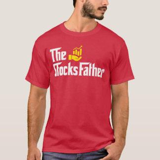 The Stocks Father Funnyrader Dad vintage retro gir T-Shirt