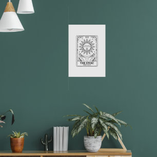  The Stoic Tarot Card: Inner Peace  Poster
