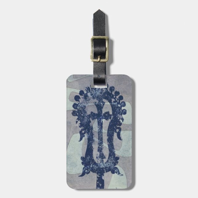 The Stolen Cross Luggage Tag (Front Vertical)