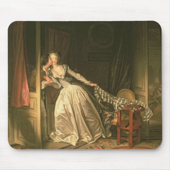 The Stolen Kiss, c.1788 Mouse Mat (Front)