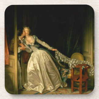 The Stolen Kiss Fragonard Coaster