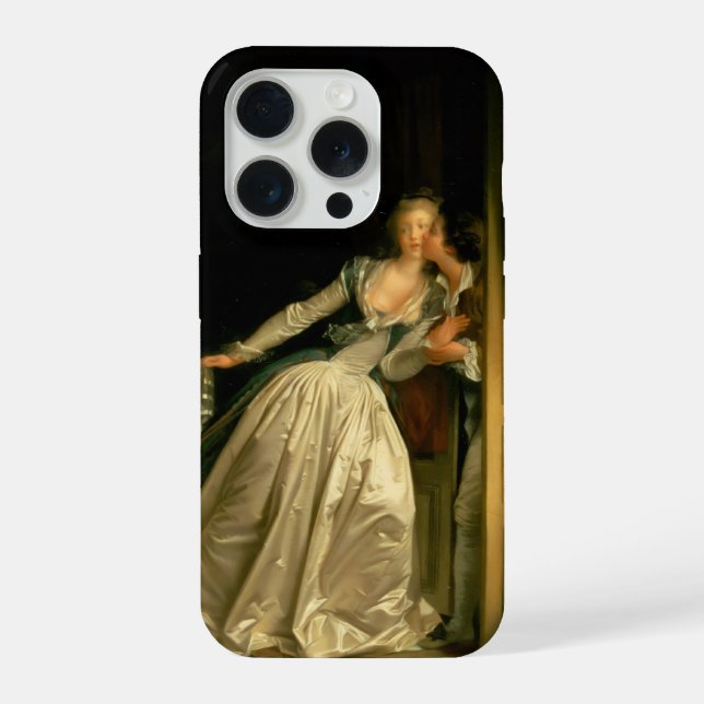 The Stolen Kiss Fragonard iPhone Case (Back)