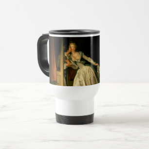 The Stolen Kiss Fragonard Travel Mug
