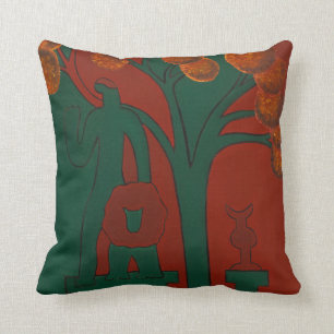 The Stone God and his Lion 2010 Cushion