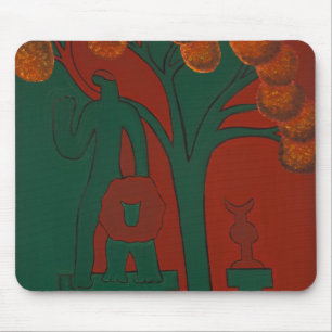 The Stone God and his Lion 2010 Mouse Mat