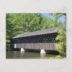 The Stone Mountain Covered Bridge at Stone Postcard