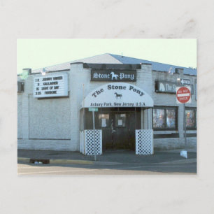 The Stone Pony in Asbury Park, NJ Postcard