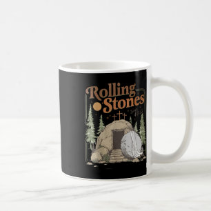 The Stone Was Rolled Away He Alive Retro Christian Coffee Mug