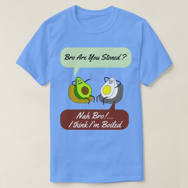 The Stoned Avocado T-Shirt (Design Front)
