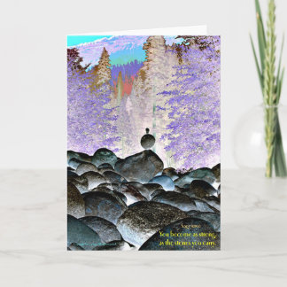 The stones you carry card