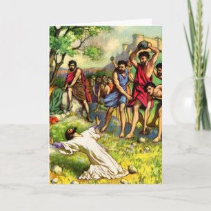 The Stoning Greeting card