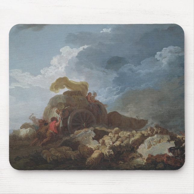 The Storm, c.1759 Mouse Mat (Front)