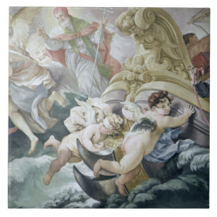 The Storm Miraculously Calmed on Contact with the Tile