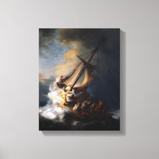 The Storm on the Sea of Galilee Canvas Print