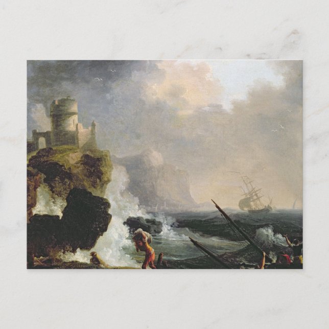 The Storm Postcard (Front)