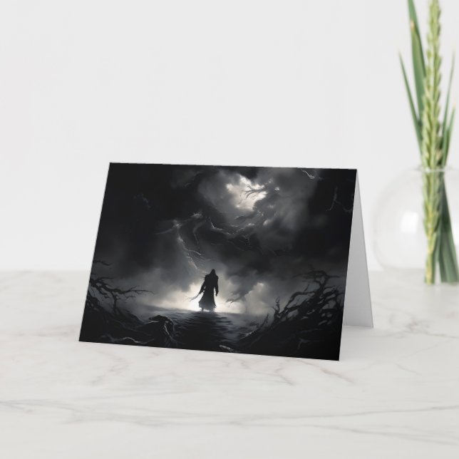 The Stormwalker Halloween Holiday Card (Front)