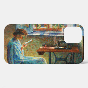 The Story of a Seamstress,1908 by Umberto Boccioni iPhone 12 Case