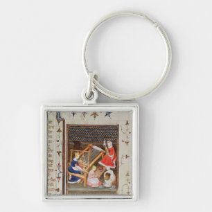 The Story of Gaia, from `De Claris Mulieribus' Key Ring