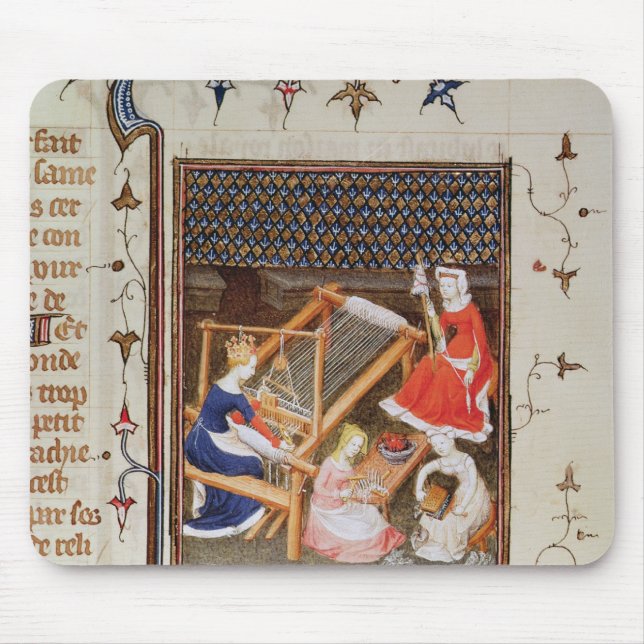 The Story of Gaia, from `De Claris Mulieribus' Mouse Mat (Front)