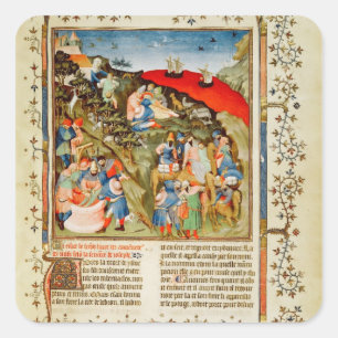 The Story of Joseph, illustration Square Sticker