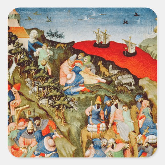 The Story of Joseph Square Sticker (Front)
