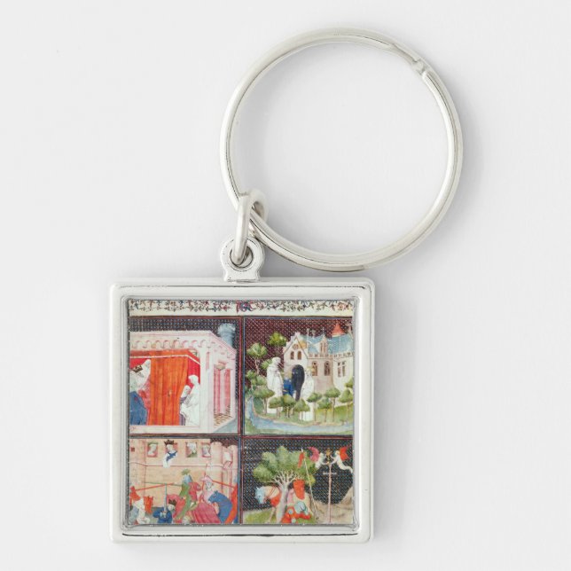 The Story of Lancelot Key Ring (Front)