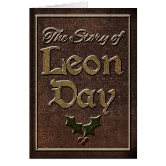 The Story of Leon Day Greeting Card