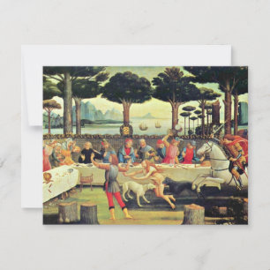 The Story Of Nastagio Degli Onesti: Nastagio Arran Invitation