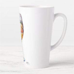The story of wine latte mug
